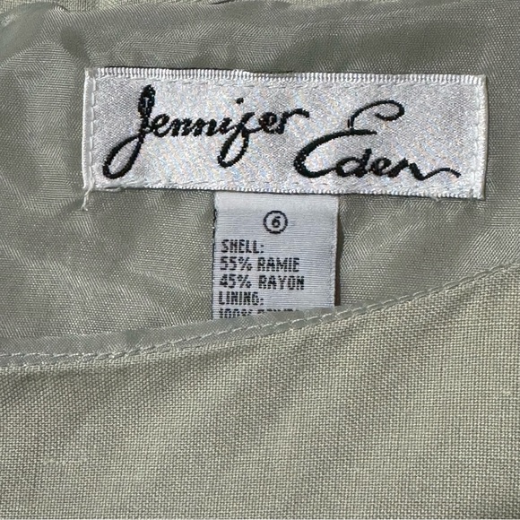 Jennifer Eden Vintage Two Piece Top Pant Set  60's Mod 70's Retro - Picture 7 of 8